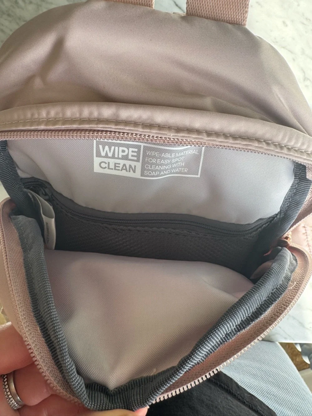 adidas Light pale pink Crossbody Sling Pack - Picture 7 of 9